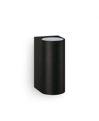 Philips Nightingale Outdoor Wall Light UP & Down 35W, 2 X GU10 No-bulb, Black , IP44 Weatherproof