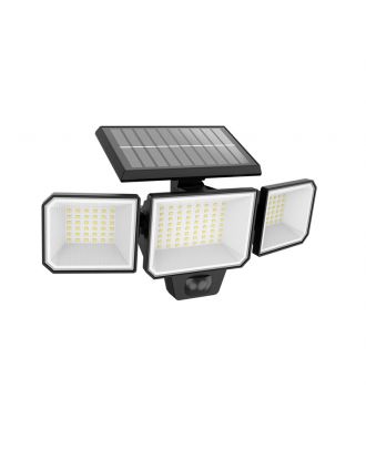 Philips Nysil security Outdoor luminaires 8.7W, 5000 K, Black motion sensor, Solar, IP65 Water Resistant