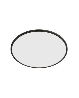 Philips - Outdoor Superslim Ceiling LED Light 15W 4000K SceneSwitch, Three light settings, IP54 Water Resistant, Black