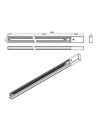 PHILIPS Track 2M, Black