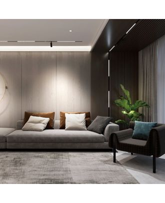 Philips surface-mounted magnetic track trimless 1M