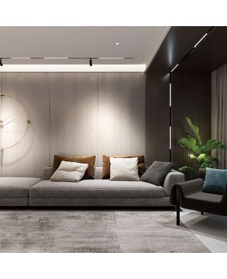 Philips Magnetic Sys Spotlight 9.5W 740 lm, 4000 K, neutral white, beam angle 24°, Black