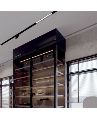 Philips Magnetic Sys L Spotlight 12.5W 1100lm, 3000 K, warm white, beam angle 24°, Black