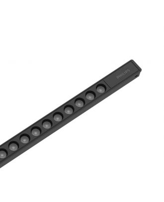 Philips - Low voltage LED Linear Spot 14w, 900Lm, warm 3000K, ClickFix feature for Slim and Flexible lighting track system, Black