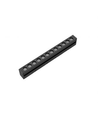 Philips - Low voltage Adjustable LED Linear Spot 10w, 650Lm, warm 3000K, ClickFix feature for Slim and Flexible lighting track system, Black