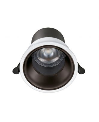 Philips Deep Recessed Spotlight 10 cm, 20 W, 1850 lumen, 3000 K warm white - Gray