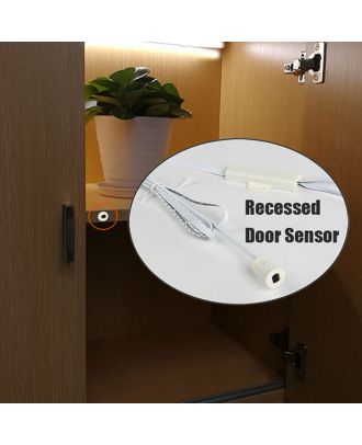 Recessed Door Sensor White