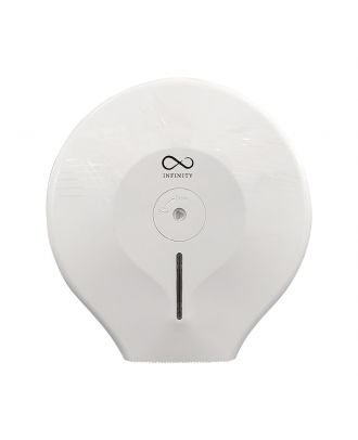Jumbo Toilet paper dispenser, White