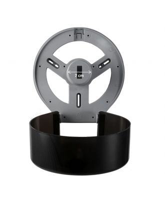 Jumbo Roll Toilet Paper Dispenser, Black