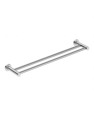 Wall Mounted Double Rail Towel Bar 60cm