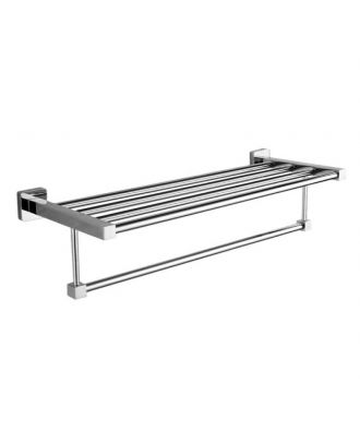Hotel Stainless Steel Wall Mount Towel Rack 60cm