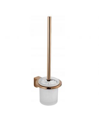 Toilet Brush Holder, Rose Gold