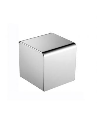 Wall Mounted Stainless Steel Toilet Paper Holder with Cover