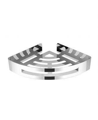 Stainless Steel bathroom Shower Corner Basket, Chrome