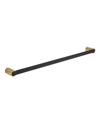 Infinity Bathroom Acceccories Set 6 pcs, Black X Gold