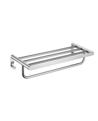 Hotel Stainless Steel Wall Mount Towel Rack 60cm