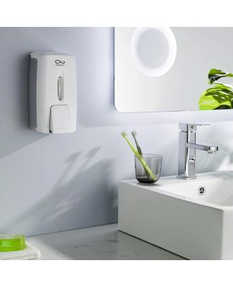 Soap Dispenser Wall Mount 800ml , White