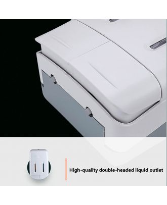 TYKER Soap Dispenser Wall Mount double-tank 1000ml, White