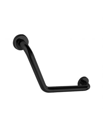 INFINITY Bathroom L-Shape Grab Bar Wall Mount matt black