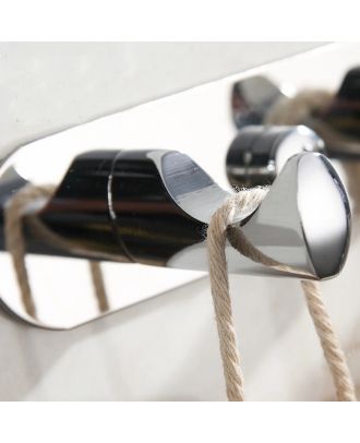 TYKER Wall hanger, straight, with 3 hooks