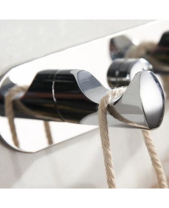 TYKER Wall hanger, straight, with 5 hooks