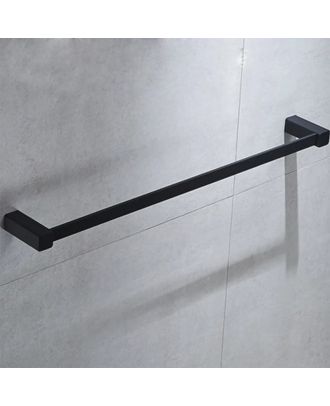 TYKER single towel bar 60cm, Black matt