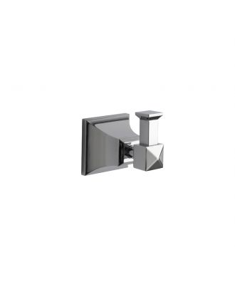 TYKER Pyramid single robe hook, chrome