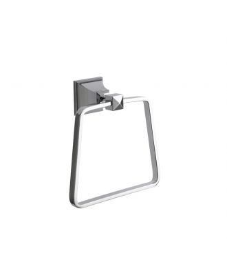 TYKER Pyramid towel ring, chrome