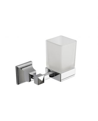 TYKER Pyramid tooth-brush holder, chrome