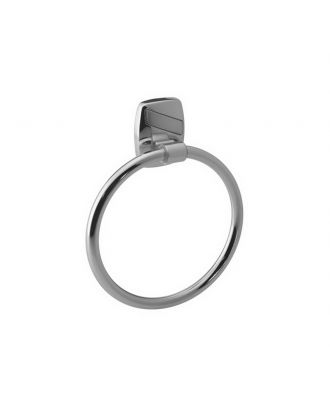 TYKER wall mounted towel ring - chrome