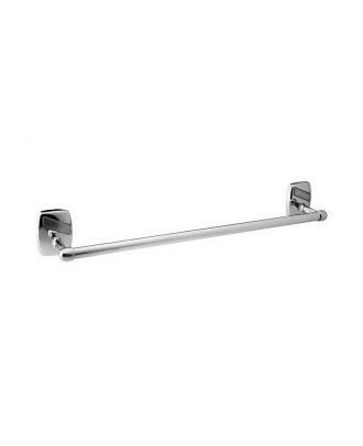 TYKER wall mounted single towel bar 60cm - chrome