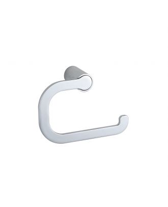 TYKER Wall mounted toilet paper holder without cover, chrome