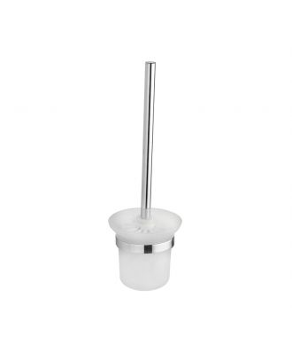 TYKER modern toilet brush holder, chrome