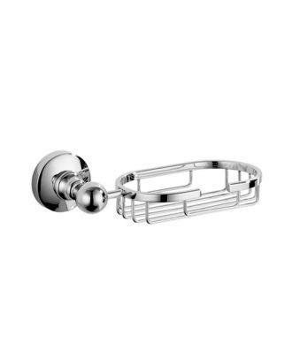 TYKER classic soap basket, Chrome