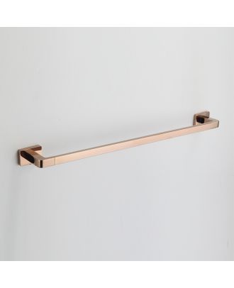 TYKER Bathroom accessories, single towel bar 60cm, roze gold