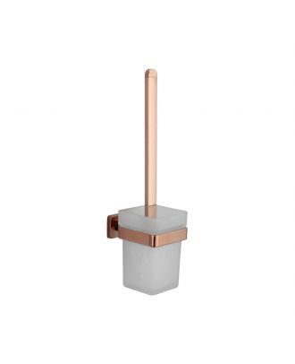 TYKER Bathroom accessories, toilet brush holder, roze gold