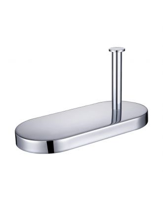 TYKER Stainless Steel Toilet Paper Holder with Phone Shelf