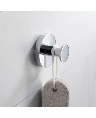 TYKER Bathroom Robe and Towel Hook in Chrome