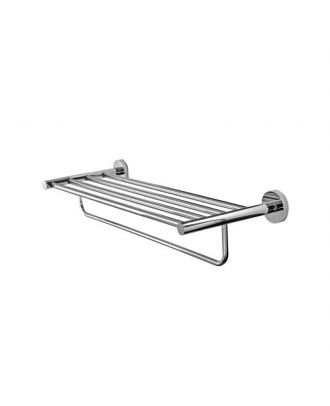 TYKER wall mounted Hotel Towel Shelf With Lower Hanger