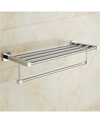 Hotel Stainless Steel Wall Mount Towel Rack 60cm