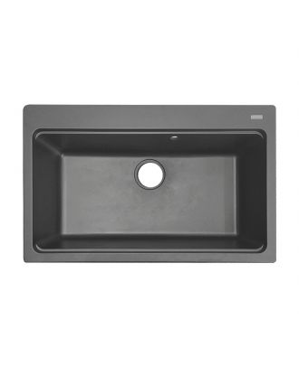 Granite kitchen sink 76X48, Dark Grey
