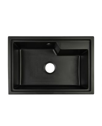 Granite kitchen sink 68X45, Galaxy Black