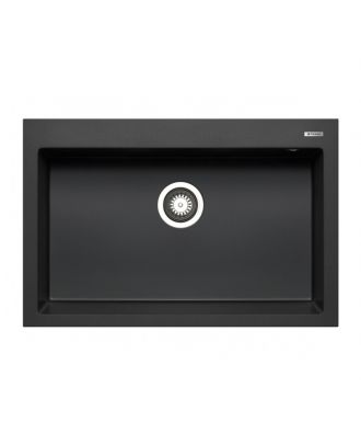 Kitchen sink Granite (76 x 50) Black