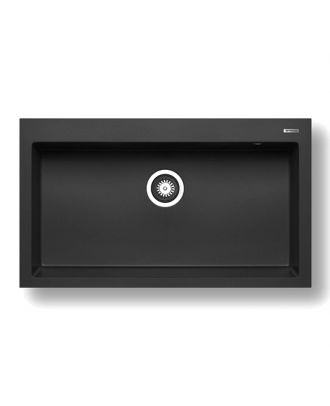 Kitchen sink Granite (86 x 50) Black