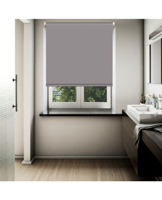 Blackout Roller Blind 120X150 cm, Gray