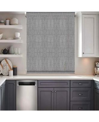 Sunlight Roller Blinds 120X150 cm, Interlocking gray
