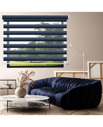 Zebra Roller Blind 90X150 cm, Navy Blue