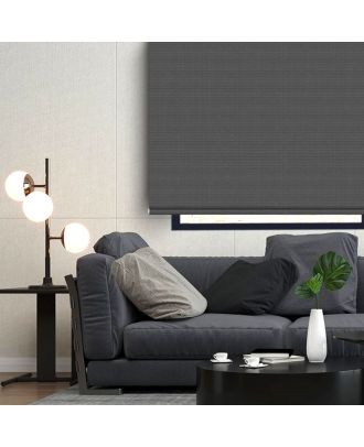Blackout Roller Blind 200X250 cm, Dark Gray