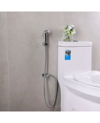 Bathroom Shattaf set chrome plating