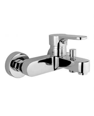 Omega Bath Mixer Chrome